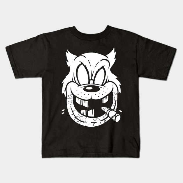 Goon Face Kids T-Shirt by BeeryMethod